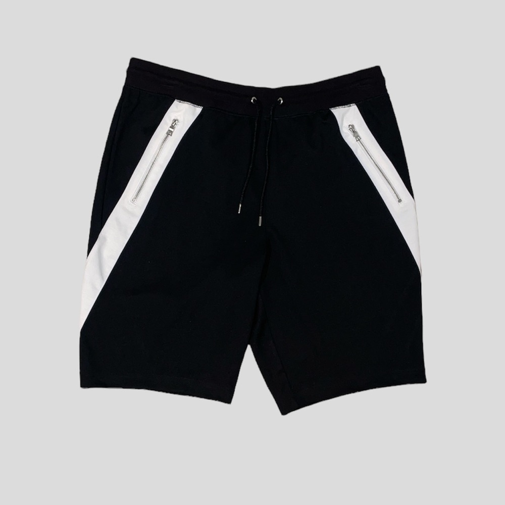 INC Men’s Regular-Fit Colorblocked Drawstring Short